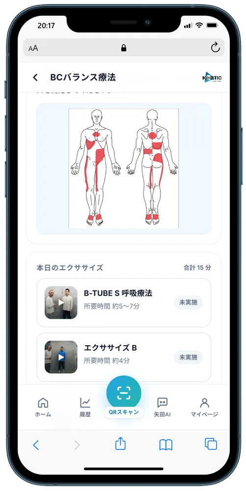 BCバランス療法 ― 全身マップ